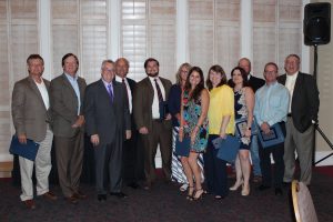 THE 2016 LEADERSHIP WALTON CLASS, from left to right: Gary Towery, CHELCO; Dave Jefferson, Simple HR and Chairman of the Walton Area Chamber of Commerce; Senator Don Gaetz, Jim Bagby; Interim CEO of the Walton Area Chamber of Commerce; Tyler Head, Walton Area Chamber of Commerce; Rebecca Nall, Walton County Tax Collector; Alexis Miller, Alys Beach; Mary Head, CHELCO; Christina Tilton, Visit South Walton; Ronnie Reeves, Southland Utilities; John Cross, Destin Realty Inc.; David Balmer, Dale Carnegie Training of the Emerald Coast.
