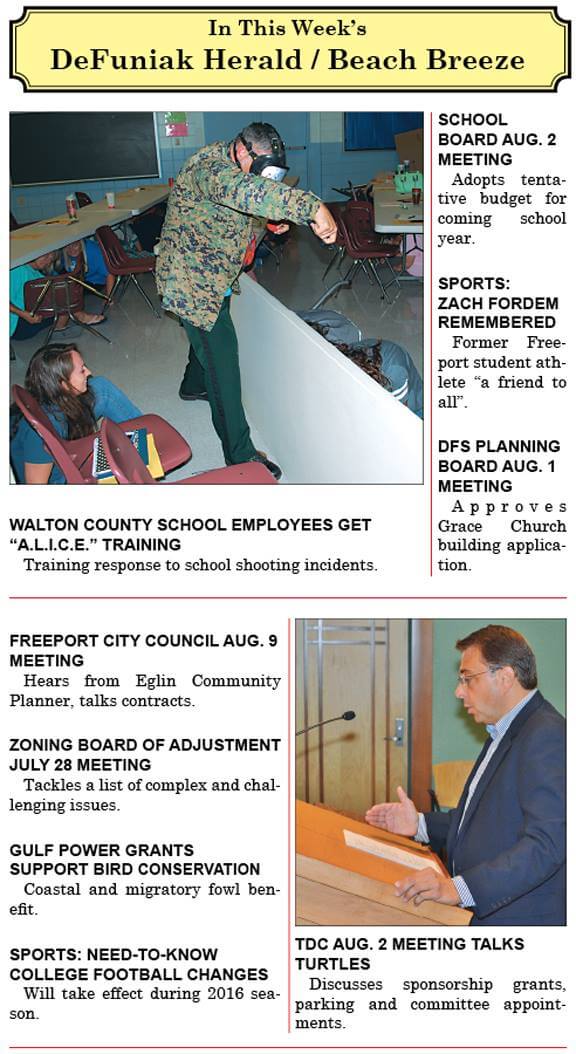 This week's Herald/Breeze