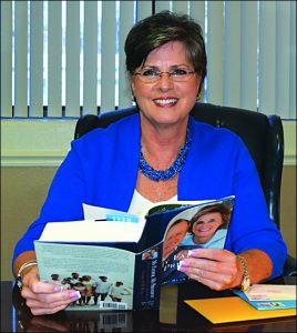 SUPERINTENDENT CARLENE ANDERSON was honored by the school district for 41 years of service in education.