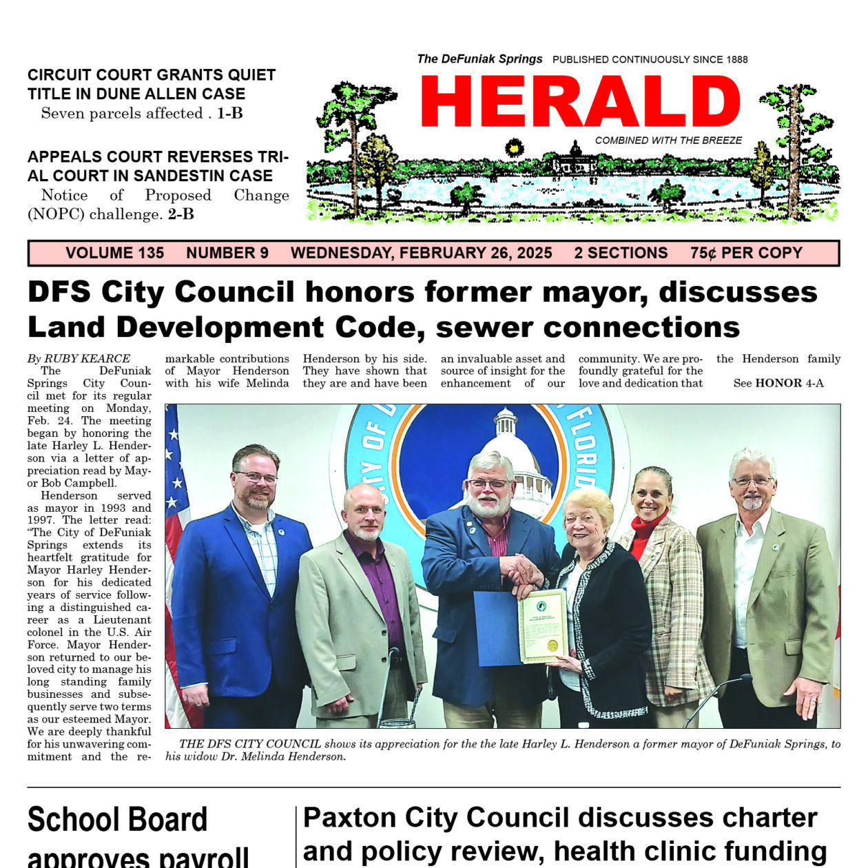 The Defuniak HeraldBreeze